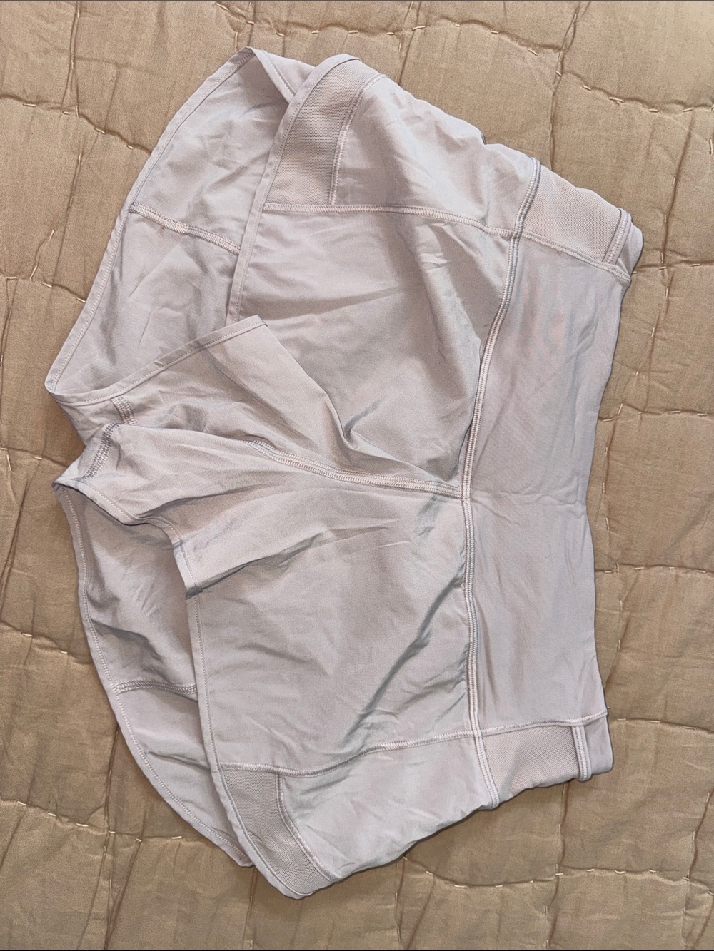 lululemon athletica soft mauve performance shorts